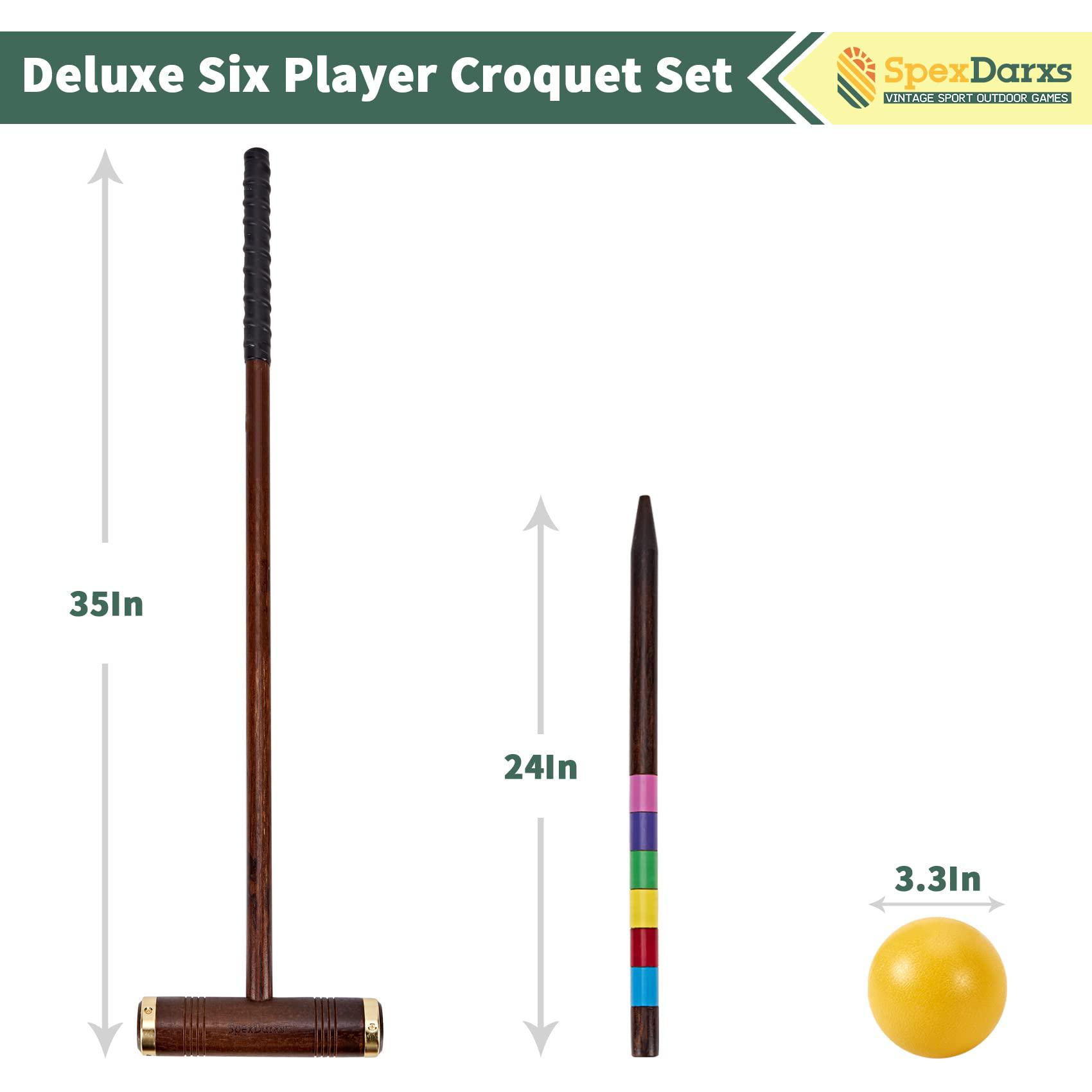 BESTonZON 9 Pièces Guichets De Croquet En Métal - Cerceaux De Remplacement 5 Pouces Pour Jeu Extérieur Pelouse