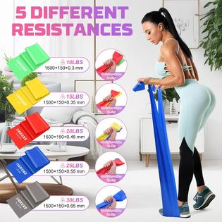 Resistance Training Bands Fitness Resistance Training Straps With Handles - Home Gym Workout Bands For Bodyweight Exercise & Yoga Exercise Bands Resistance Training Bands Fitness Resistance Training Straps With Handles - Home Gym Workout Bands For Bodyweight Exercise & Yoga Exercise Bands