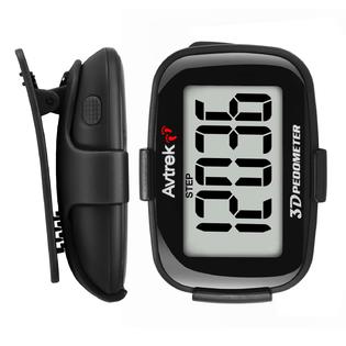 AVTREK avtrek 3d step counter clip on with led backlight pocket