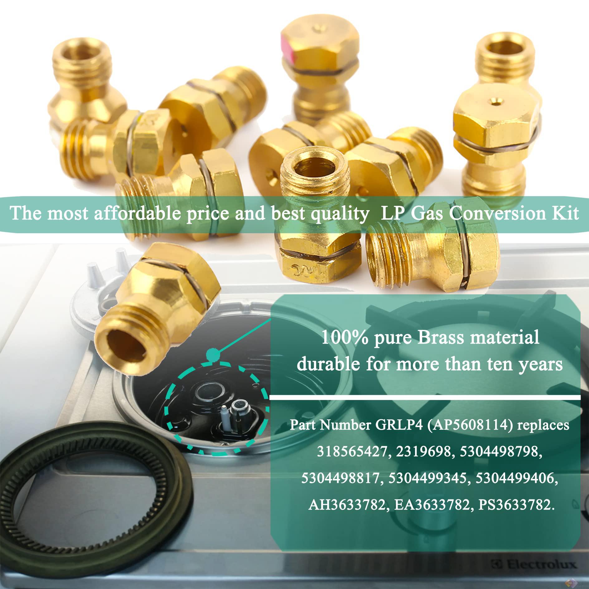 GRLP4 LP Gas Conversion Kit - Propane Orifices For Crosley, Frigidaire, Tappan Ranges 12 thumbnail image