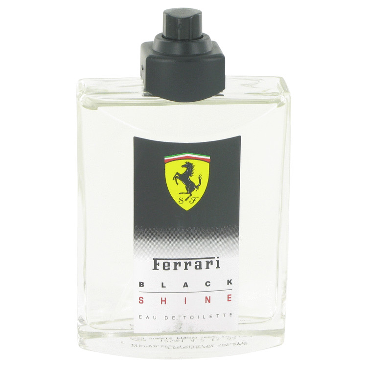 Ferrari Black Shine by Ferrari Eau De Toilette Spray (Tester) 4.2 oz