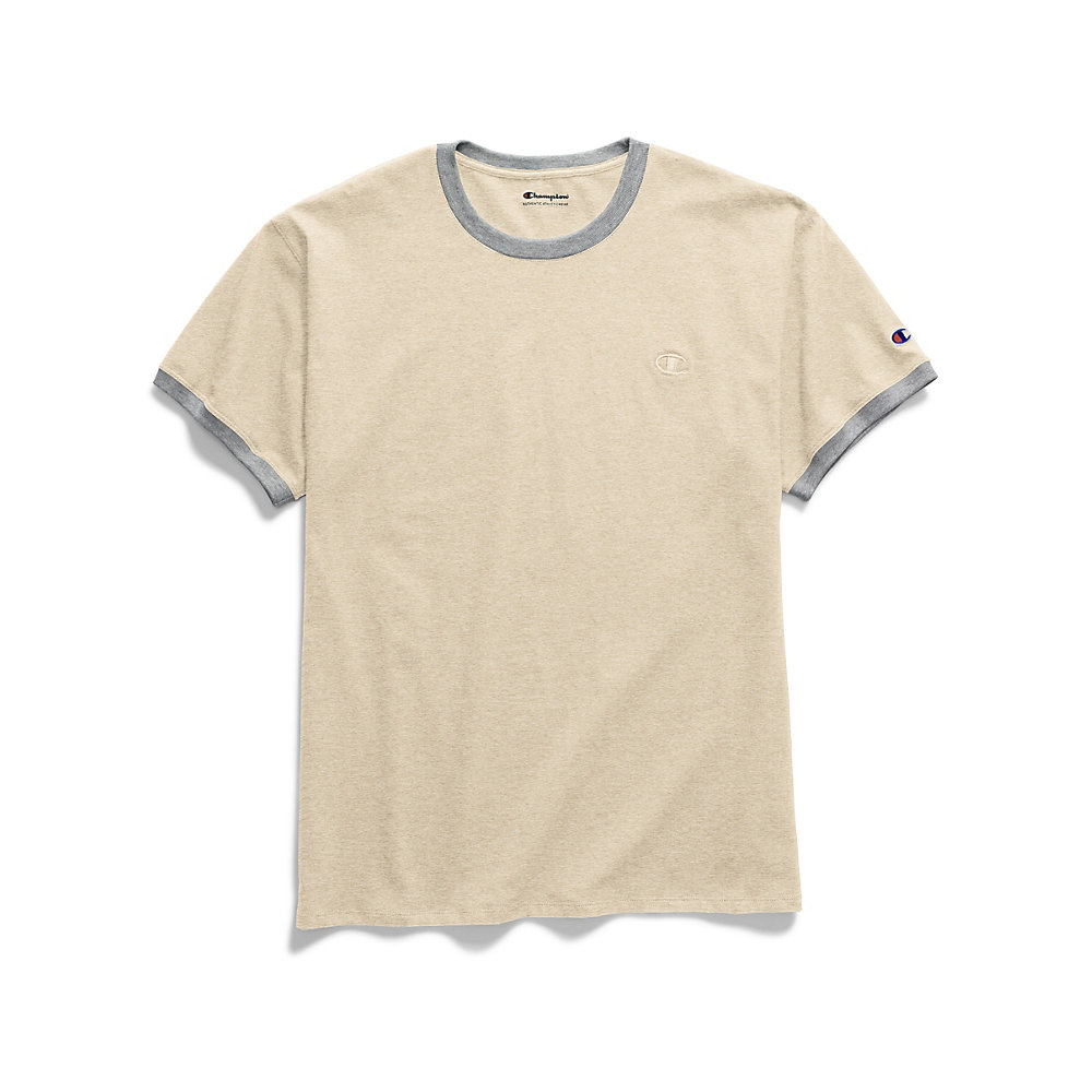 Selected Color is Oatmeal Heather/Oxford Grey