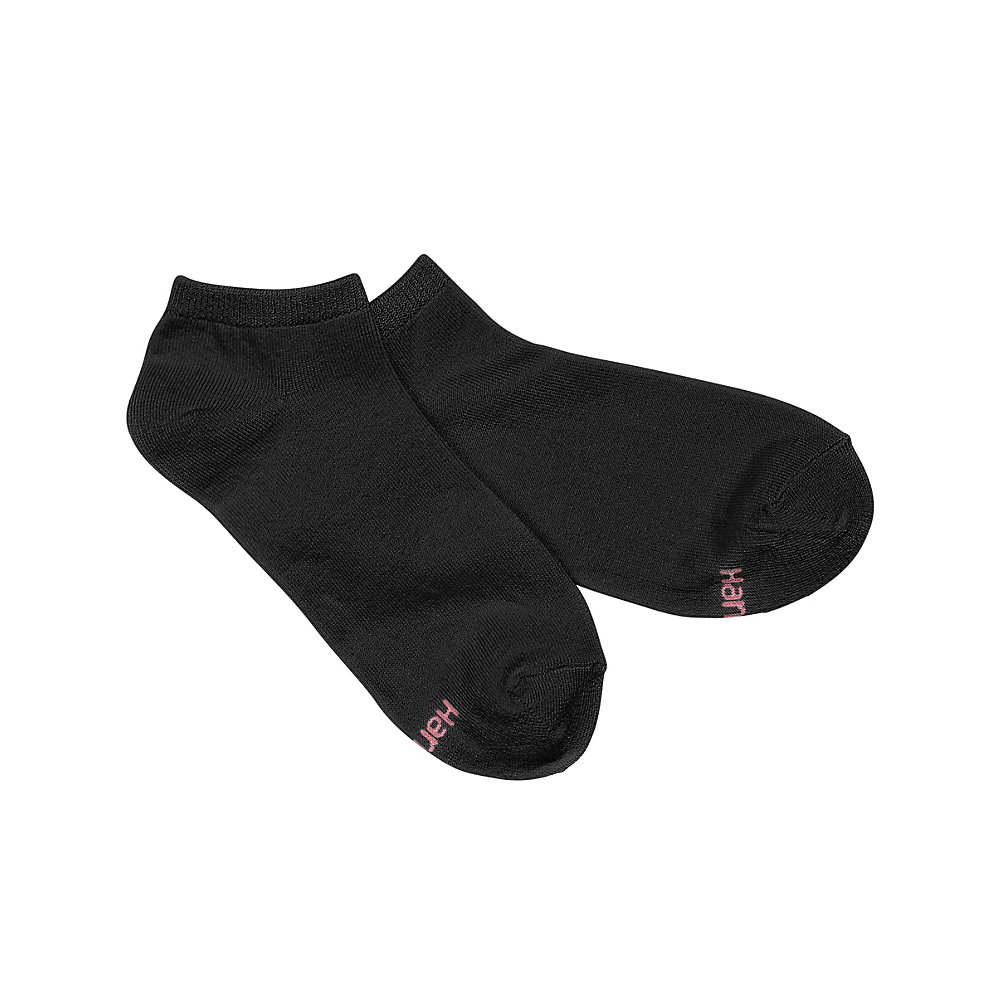 Hanes Women's Low Cut Socks Extended Sizes 3-Pack