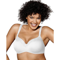 Classique 732 Post Mastectomy Fashion Bra, White - Size 40C