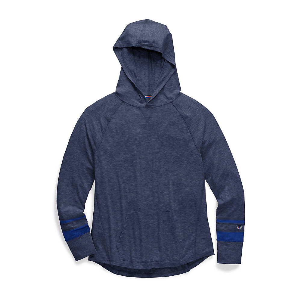 Selected Color is Imperial Indigo Heather