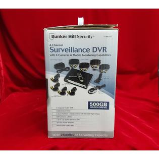bunker security hill 4channel surveillance monitoring dvr mobile zoom