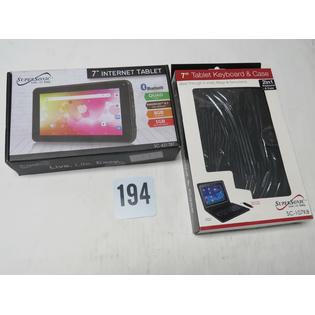 Supersonic Sc 4317 7 Tablet Android 5 1 8 Gb W Keyboard Case Bundle