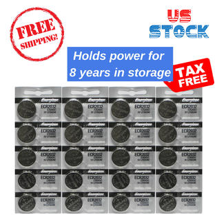 Energizer Ecr2032 20 Count Energizer 2032 Iec Cr2032 3 Volt Lithium Coin Power Batteries New Usa