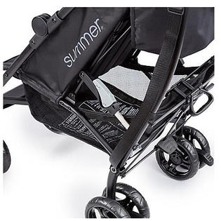 Summer Infant 3d Tote Convenience Stroller Black Lightweight Baby Folding Black
