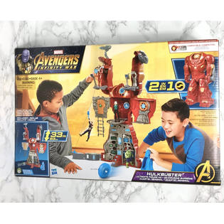 Hasbro New Marvel Avengers Infinity War Hulkbuster Ultimate Figure Hq Playset Combo 33