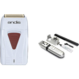 Andis Professional 17150 Profoil Lithium And Andis Ultra Cordless Neck And