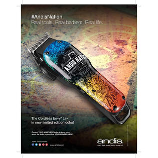 Andis 73045 Cordless Envy Lithium Ion Andis Nation Adjustable Blade Clipper
