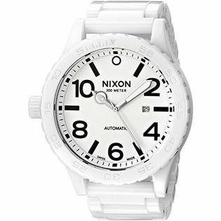 Nixon Men S Ceramic 51 30 Swiss Automatic White Watch Brand New A147 126 00
