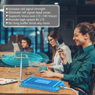 Tonve Home 4g Lte Cell Phone Signal Booster For Verizon At T