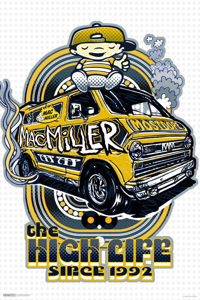 Pyramid America Ebay Mac Miller The High Life Since 1992 Swimming