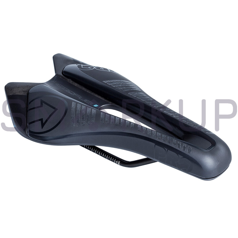 Shimano New Shimano Pro Aerofuel Saddle Black Stainless Rail 142mm Mtb Road Seat