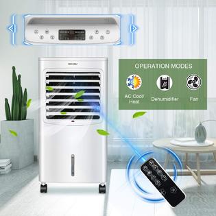 Elecwish Us Hw1108 1v Portable Air Conditioner Fan Evaporative Cooler W Remote Control 12 Timer 4 Modes 3 Speed Low Noise With 8 L Water Tank 2 Ic Elecwish Us Hw1108 1v Portable Air Conditioner Fan Evaporative Cooler W Remote Control 12 Timer 4 Modes 3 Speed Low Noise With 8 L Water Tank 2 Ic