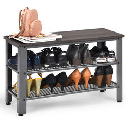 Bench W Shoe Storage