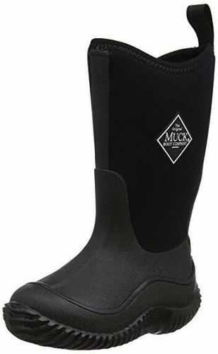 Muck Boots Hale Black Multi Season Kids Rubber Winter Snow Boot