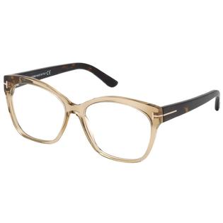 Tom Ford Ft 5435 Shiny Beige Dark Havana 57 15 140 Women Eyewear Frame Tom Ford Ft 5435 Shiny Beige Dark Havana 57 15 140 Women Eyewear Frame