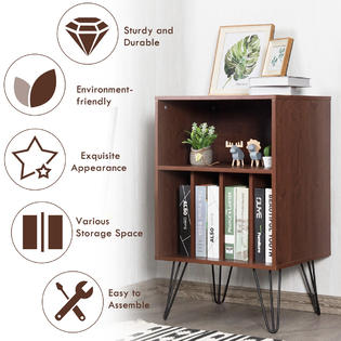 Costway File Cabinet W Split Storage Space Saving Standing Storage