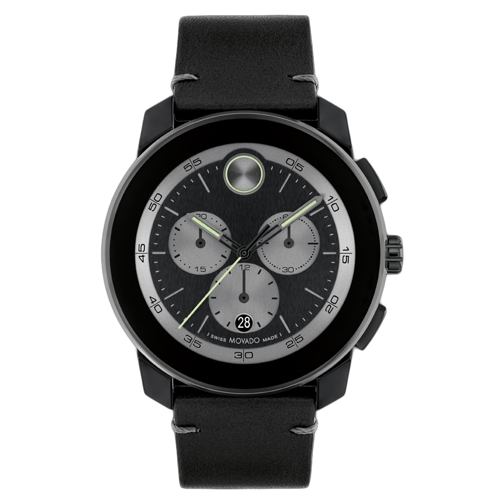 Movado Men's Bold Black Dial Watch - 3601092