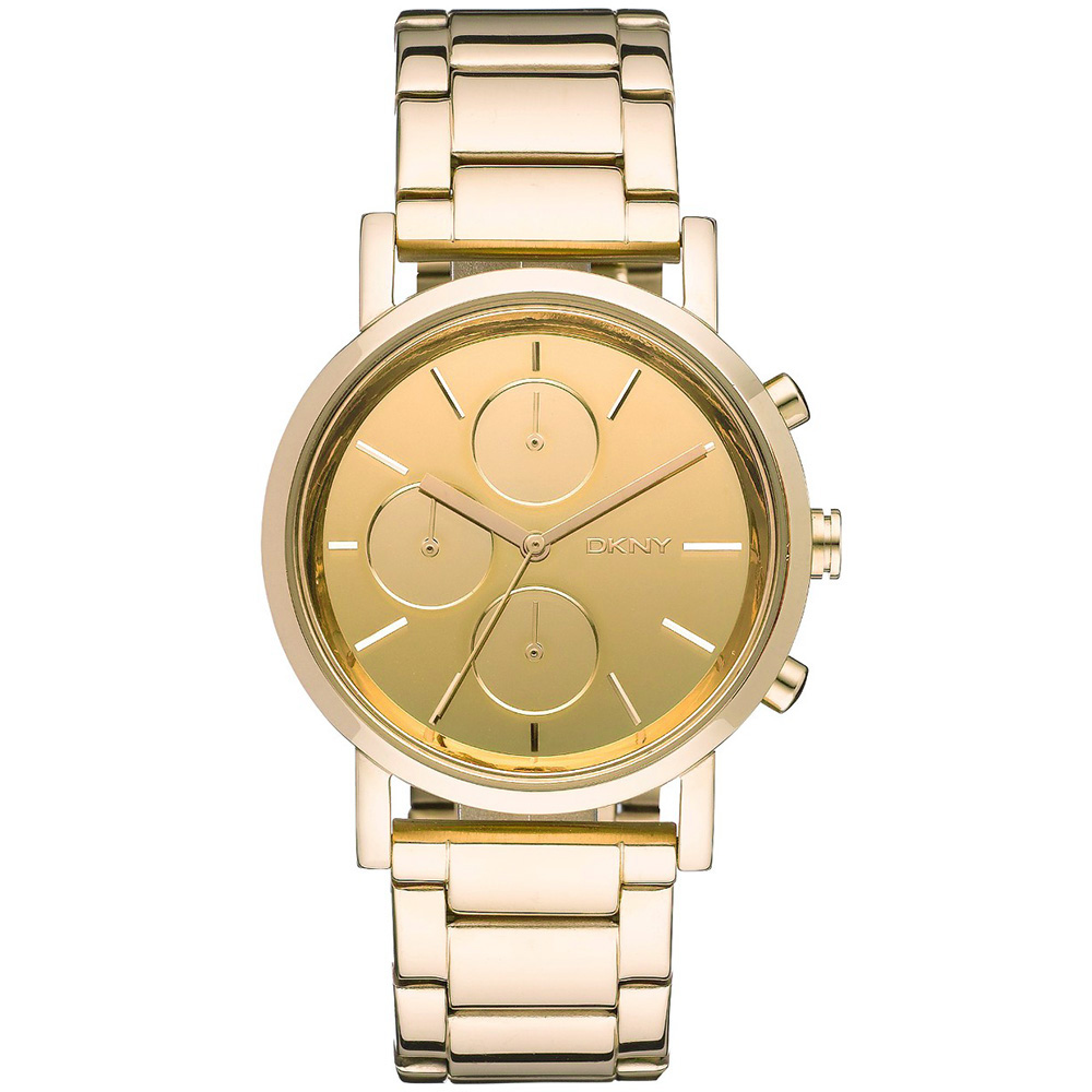 DKNY Women's Mirror Gold Tone Dial Watch - NY8861