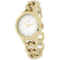 DKNY Women's Chambers Silver Dial Watch - NY2217