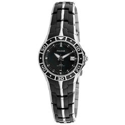 Pulsar Women's Classic Black Dial Watch - PXT683