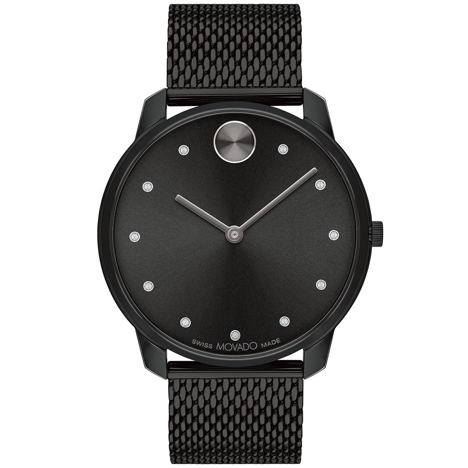 Movado Men's Bold Black Dial Watch - 3600904