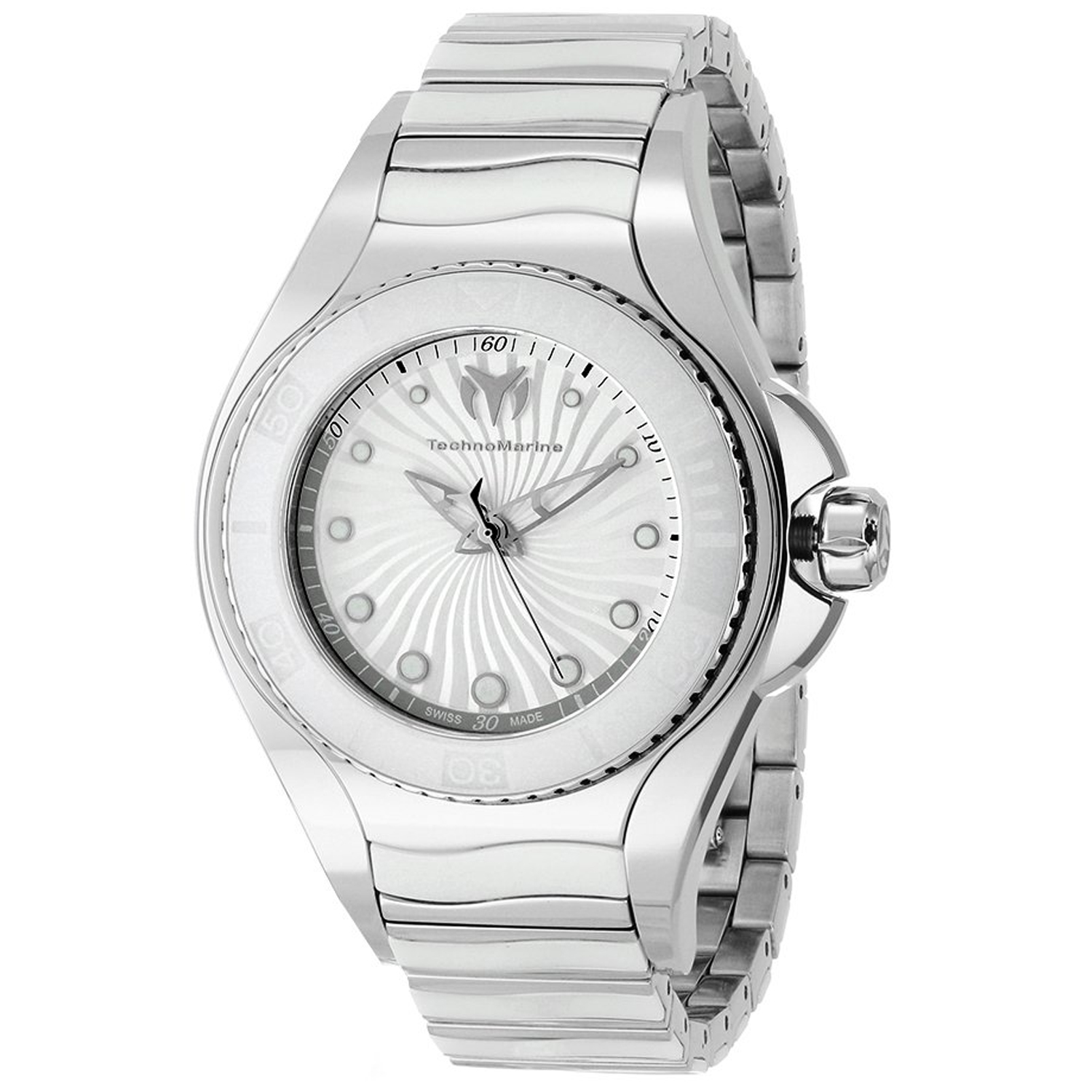 Technomarine Women's Manta Silver Dial Watch - 213001