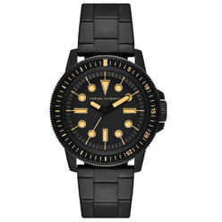 Armani Exchange Men's Classic Black Dial Watch - AX1855