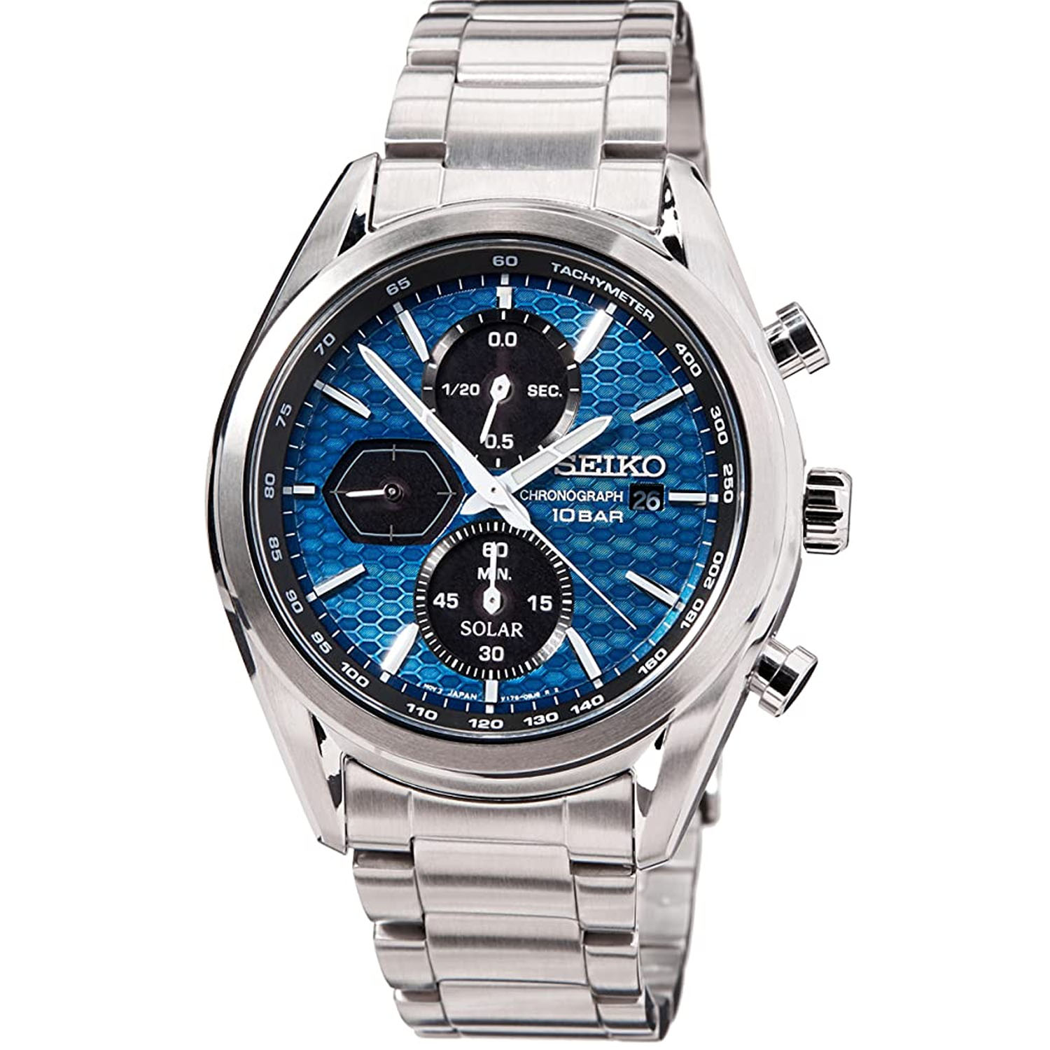 Seiko Men's Classic Blue Dial Watch - SSC801P1