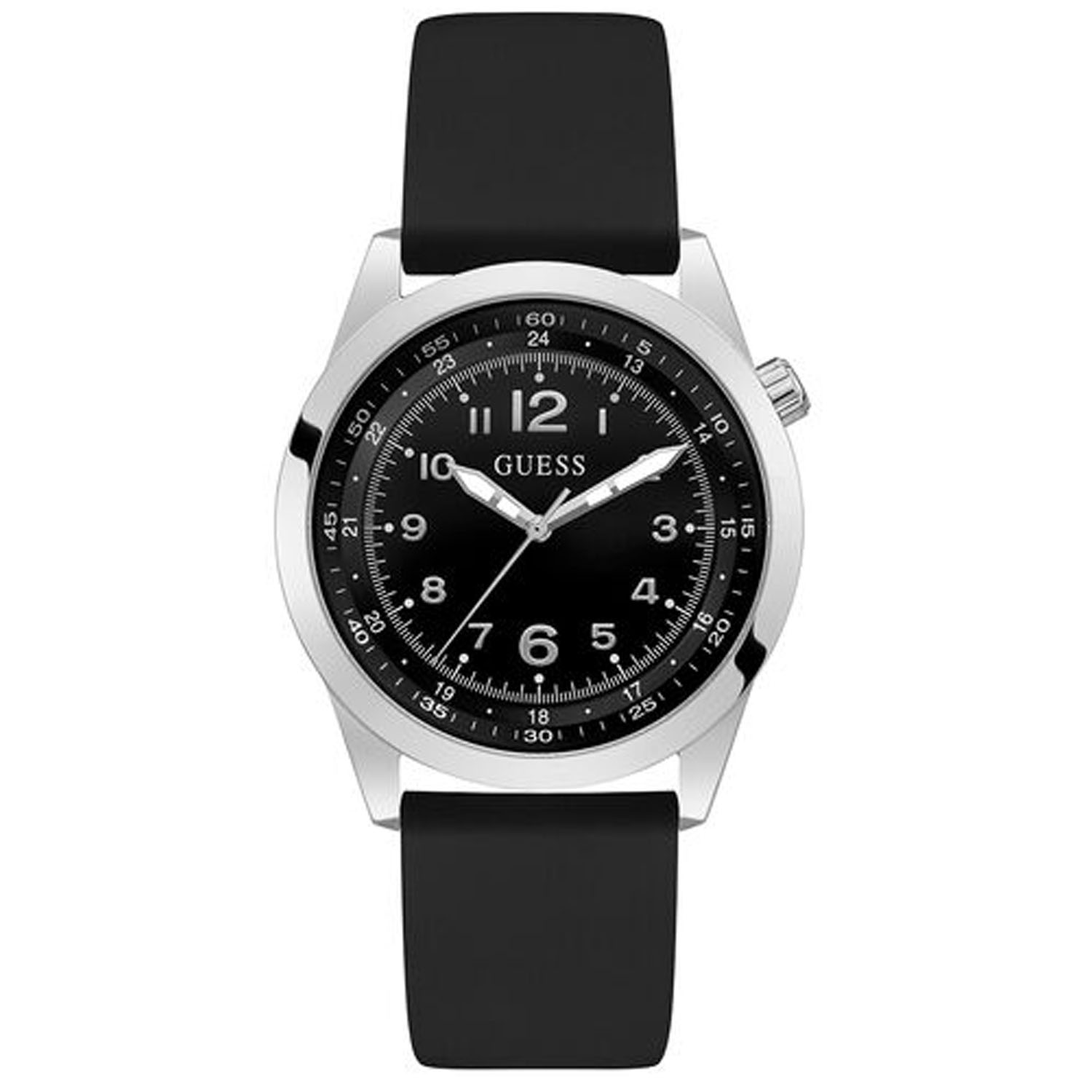 Guess Men's Classic Black Dial Watch - GW0494G1