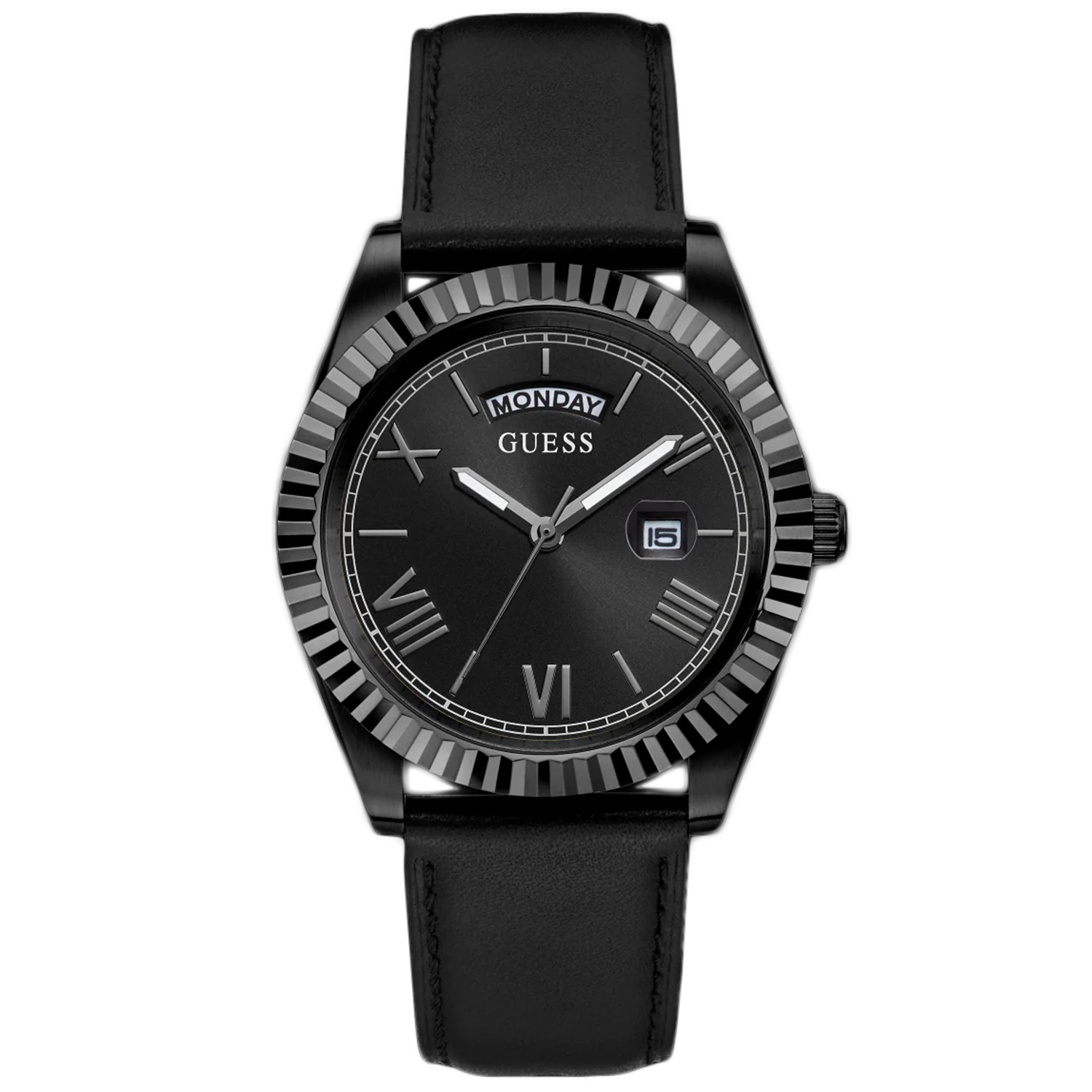 Guess Men's Classic Black Dial Watch - GW0335G1