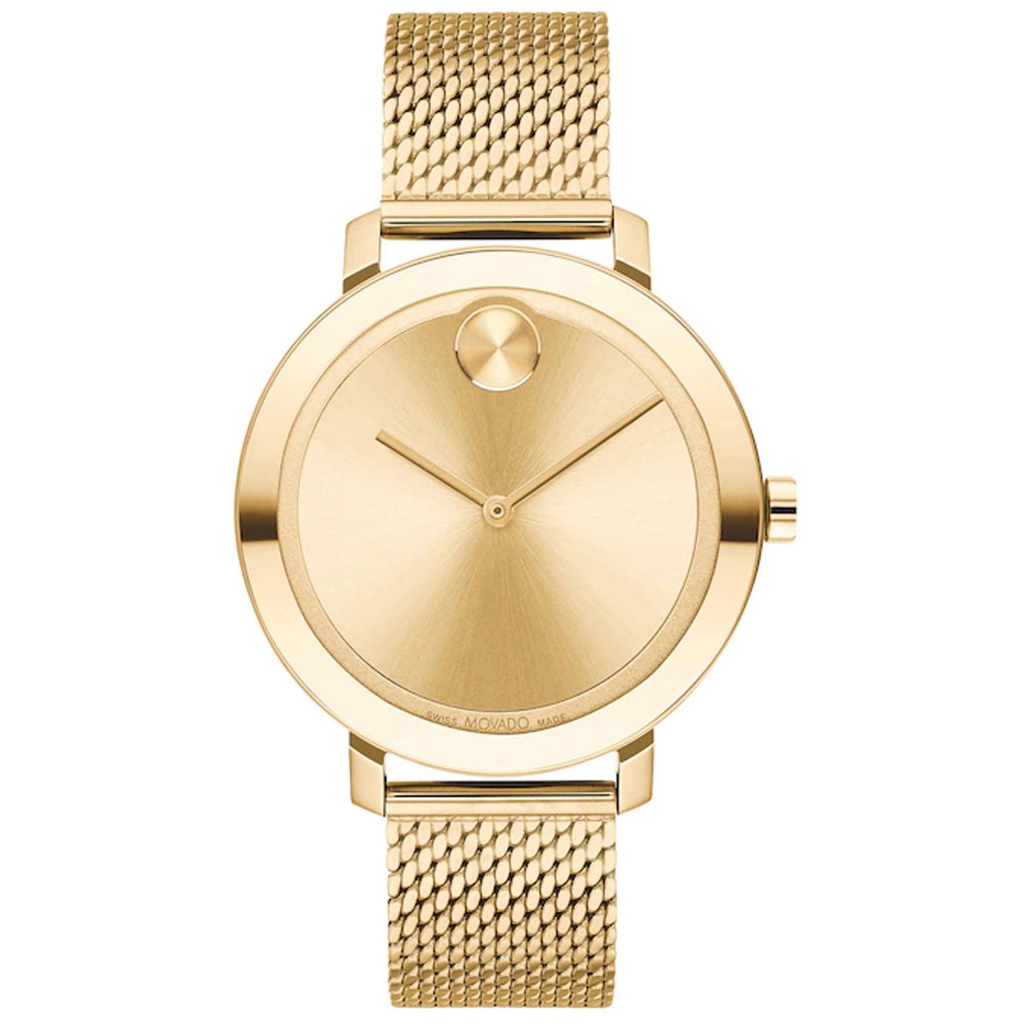 Movado Men's Bold Evolution Gold Dial Watch - 3600814