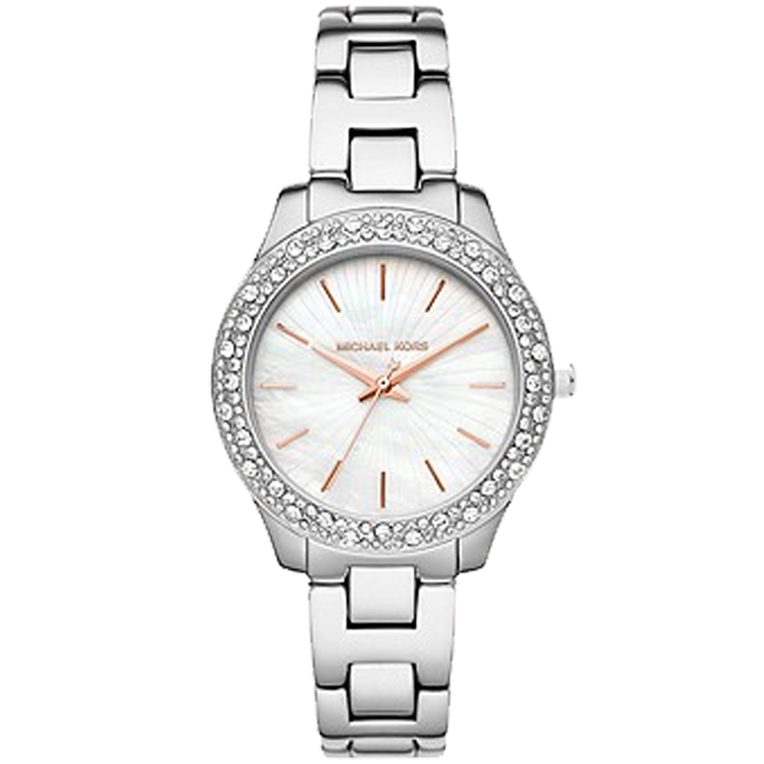 Michael Kors Women's Liliane White Dial Watch - MK4556
