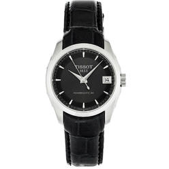Tissot Women's Couturier Black Dial Watch - T0352071606100