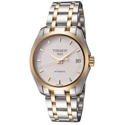 Tissot Women's Couturier White Dial Watch - T0352072201100