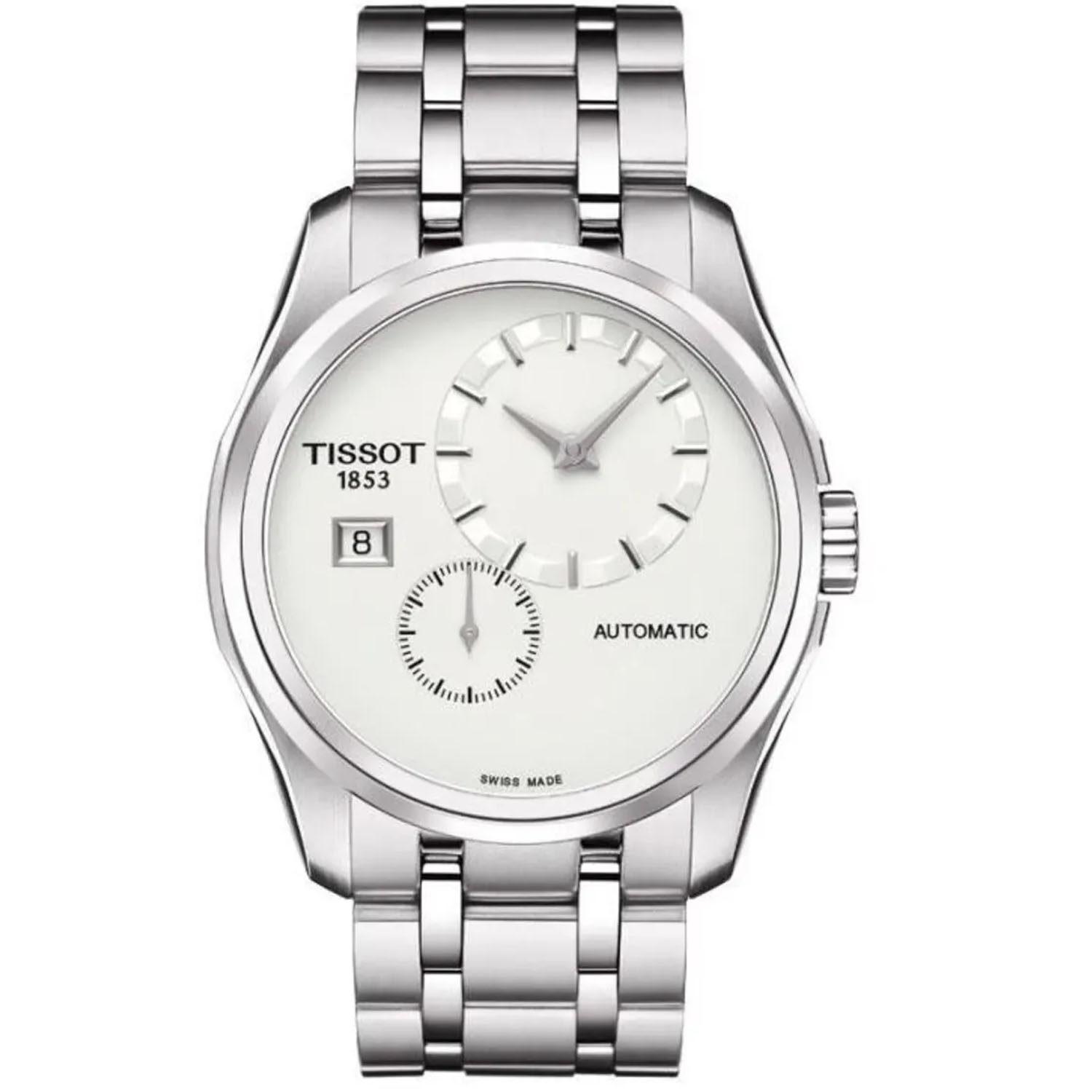 Tissot Women's Couturier White Dial Watch - T0354281103100