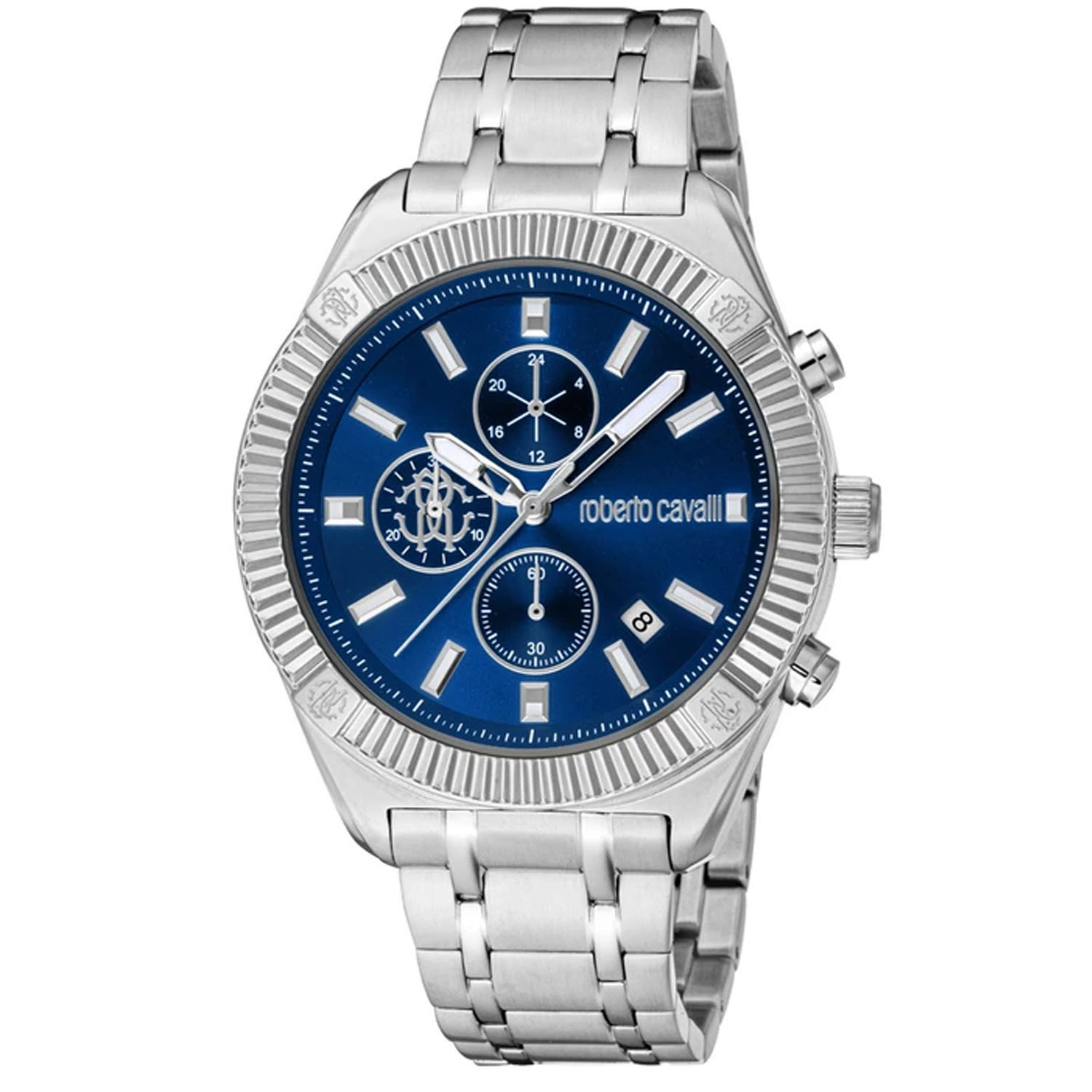 Roberto Cavalli Men's Classic Blue Dial Watch - RC5G011M0055