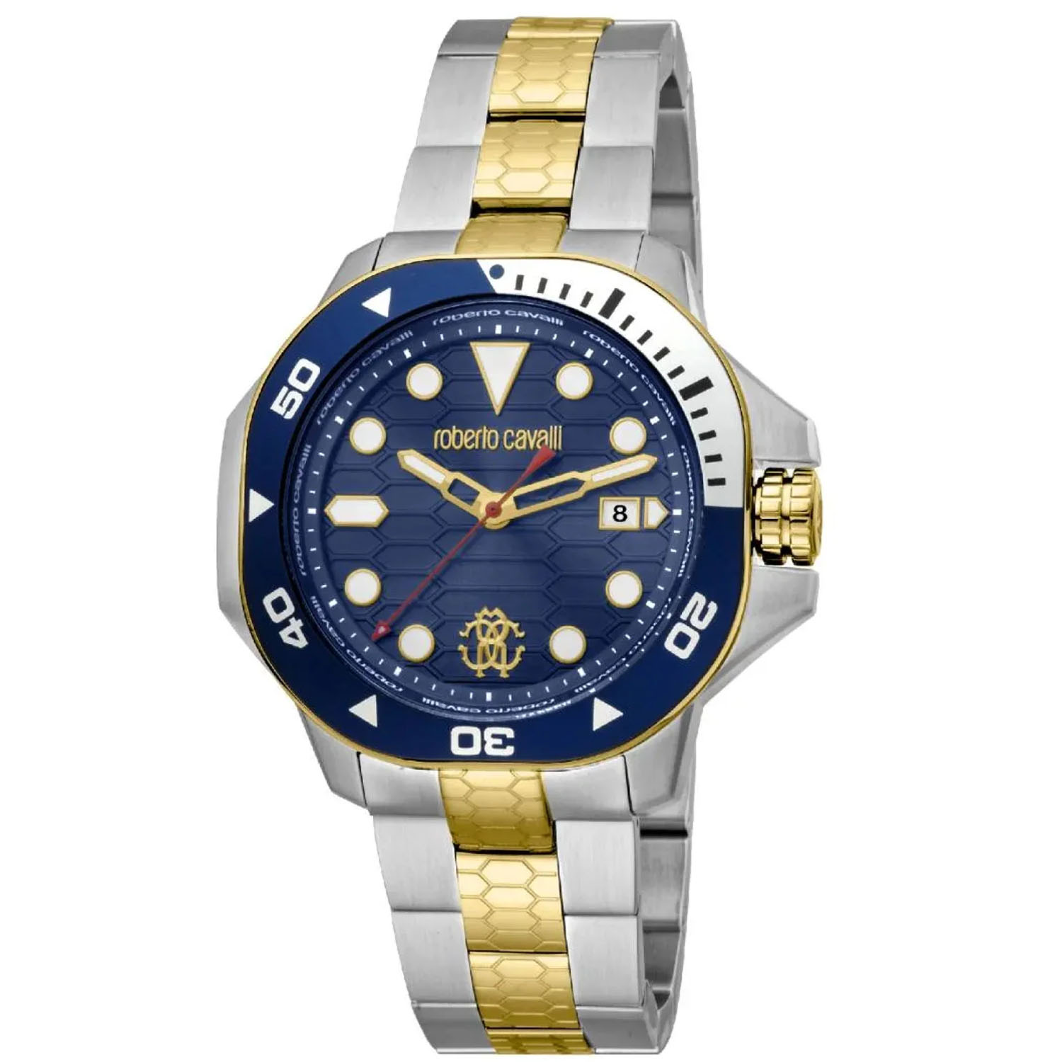 Roberto Cavalli Men's Spiccato Blue Dial Watch - RC5G044M0035