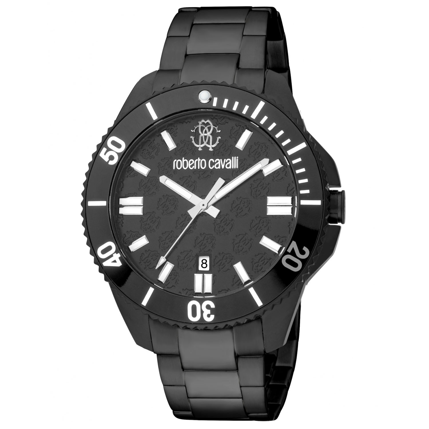 Roberto Cavalli Men's Classic Black Dial Watch - RC5G013M0115