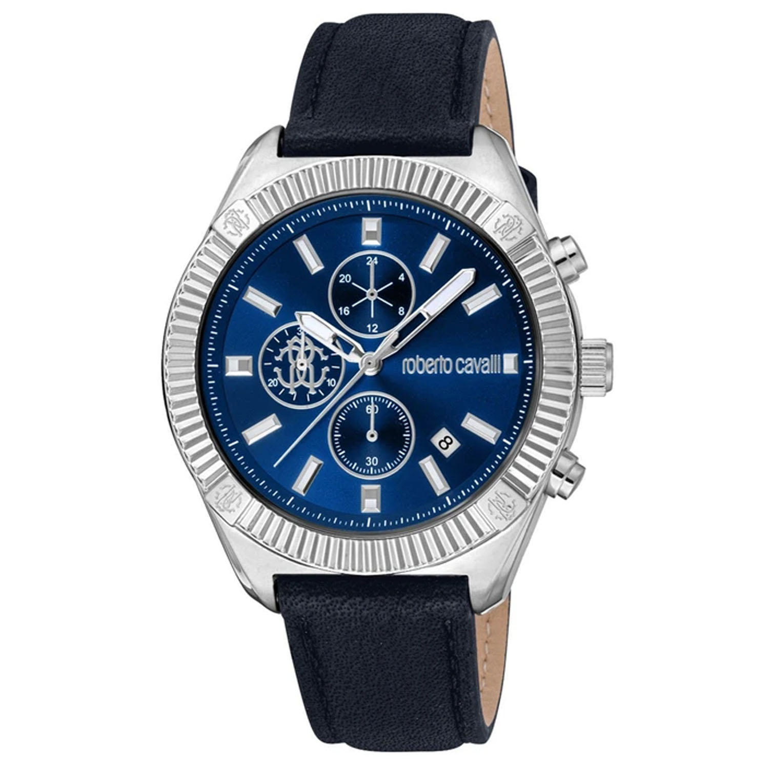 Roberto Cavalli Men's Robusto Blue Dial Watch - RC5G011L0025