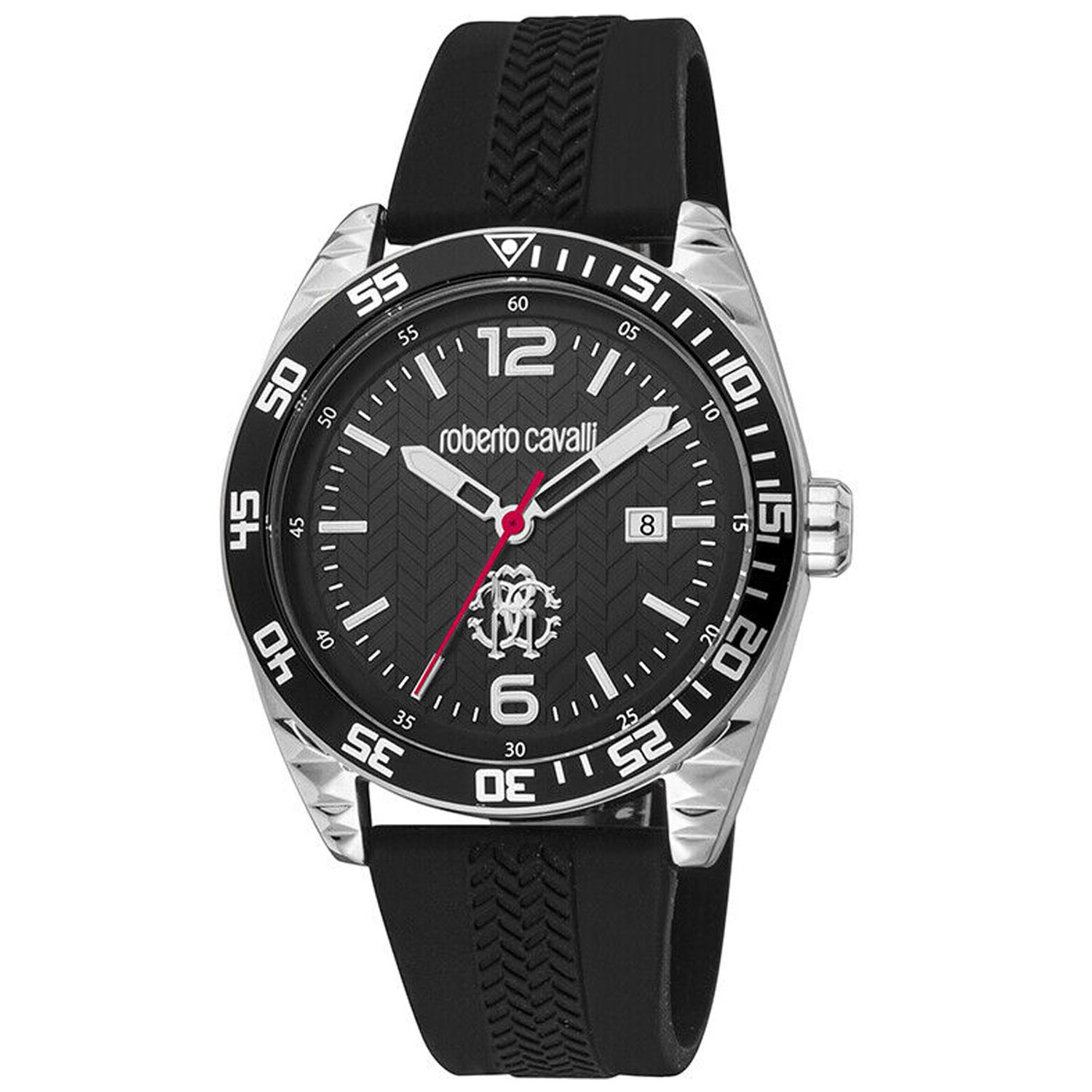 Roberto Cavalli Men's Classic Black Dial Watch - RC5G018P0035