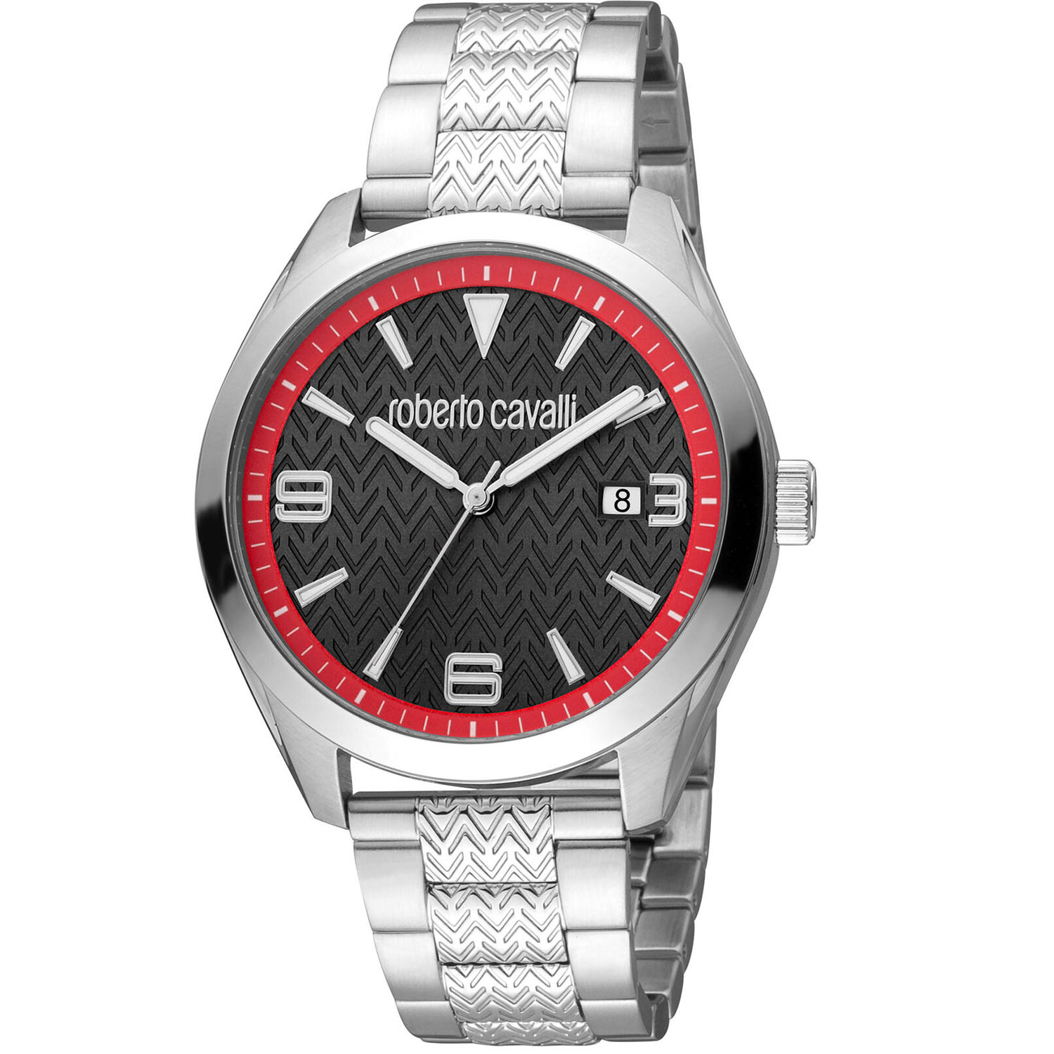 Roberto Cavalli Men's Classic Black Dial Watch - RC5G048M0065