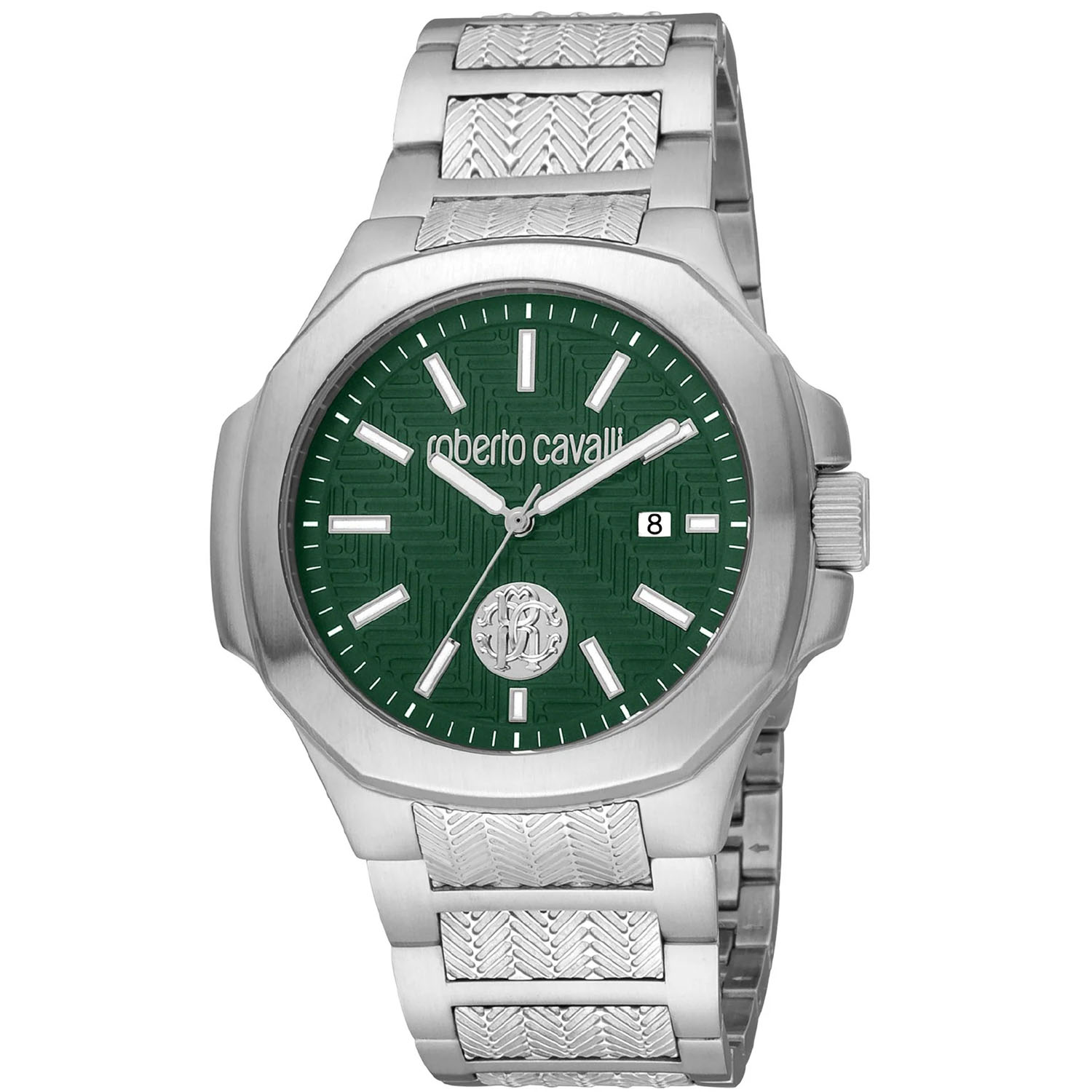Roberto Cavalli Men's Classic Green Dial Watch - RC5G050M0055