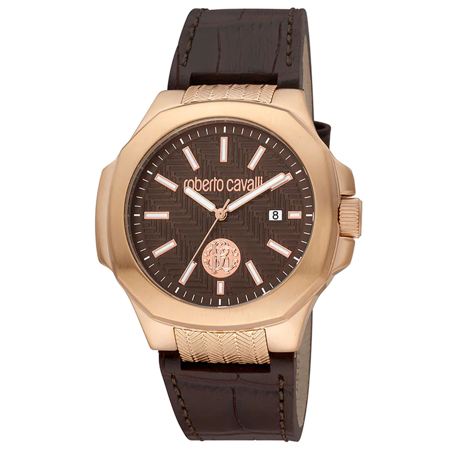 Roberto Cavalli Men's Classic Brown Dial Watch - RC5G050L0035