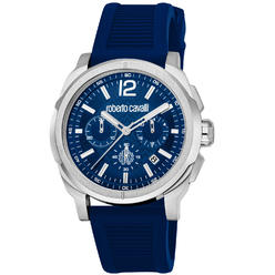 Roberto Cavalli Men's Classic Blue Dial Watch - RC5G085P0055