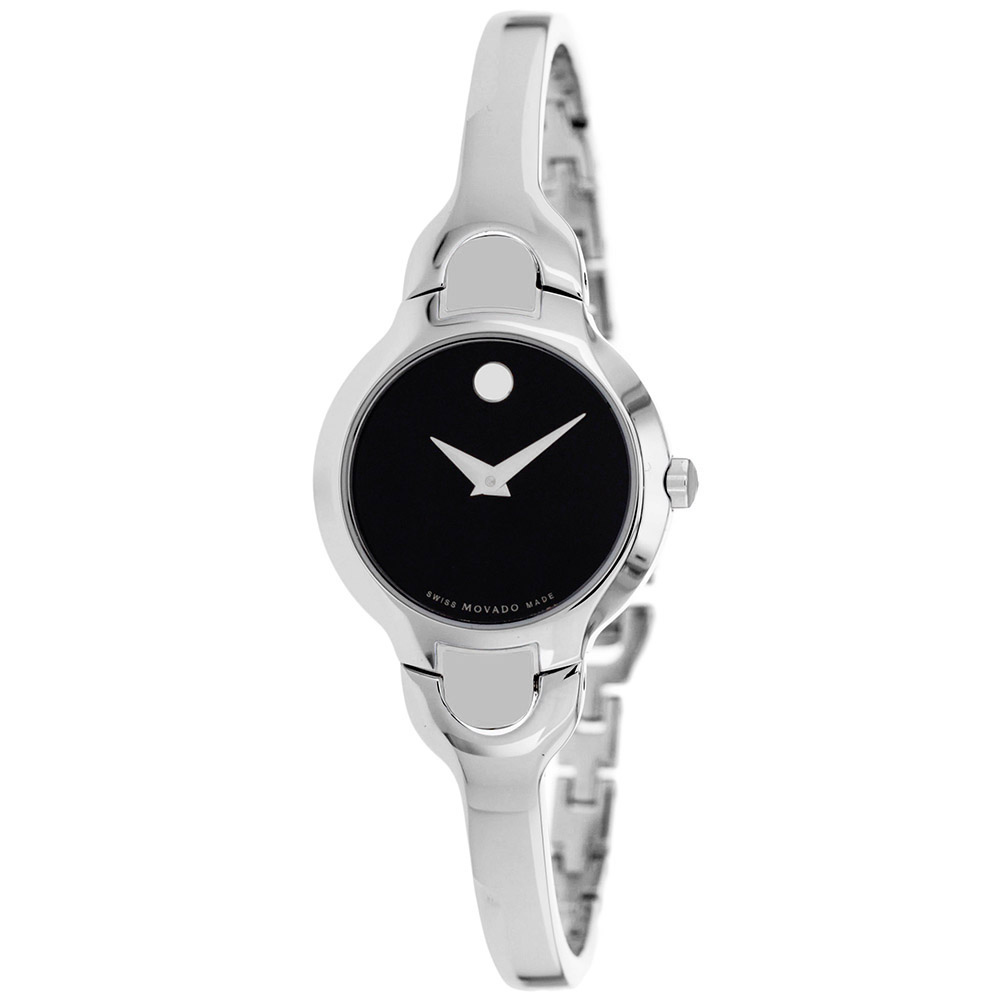 Movado Women's Kara  Black Dial Watch - 605247